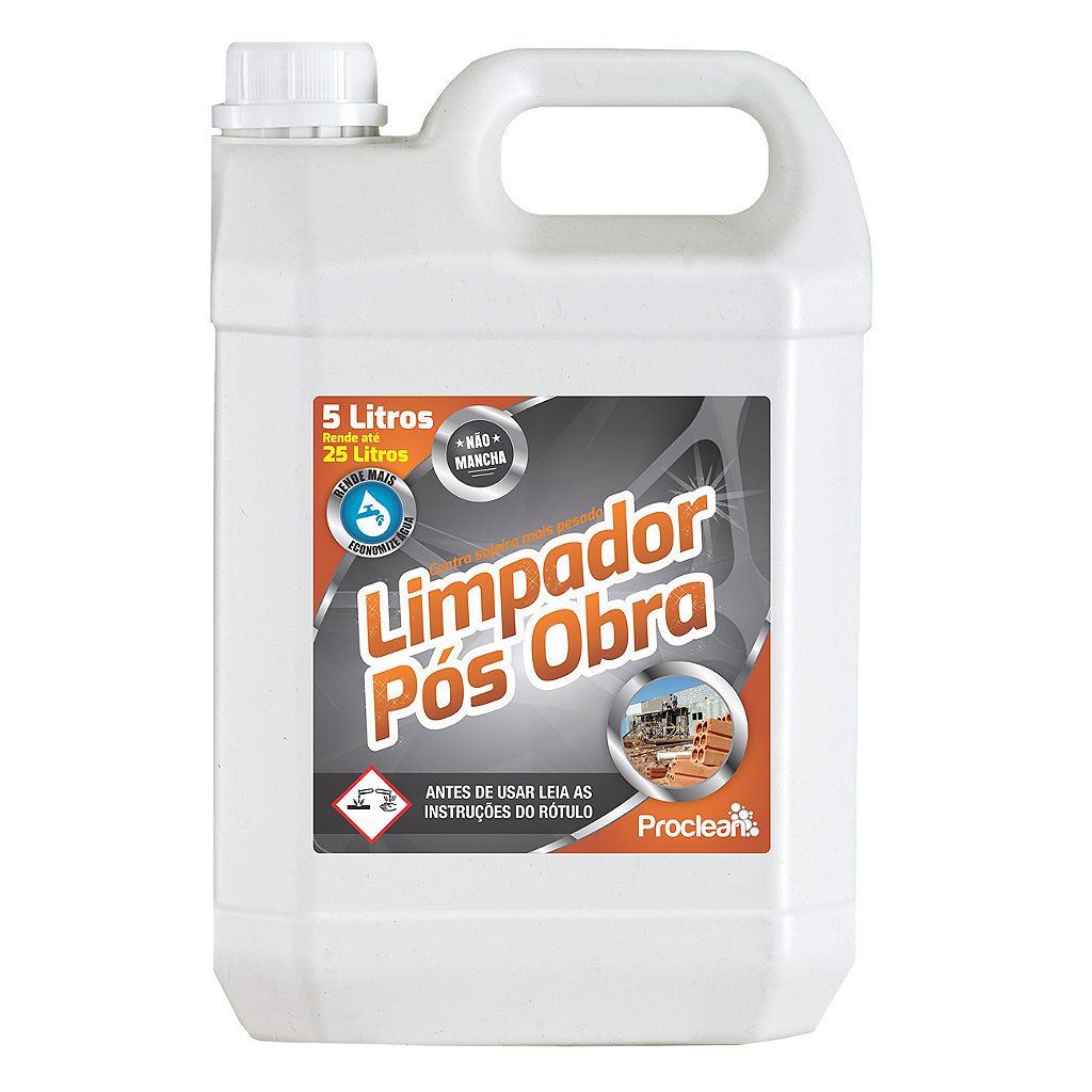 LIMPADOR PÓS OBRA 5L