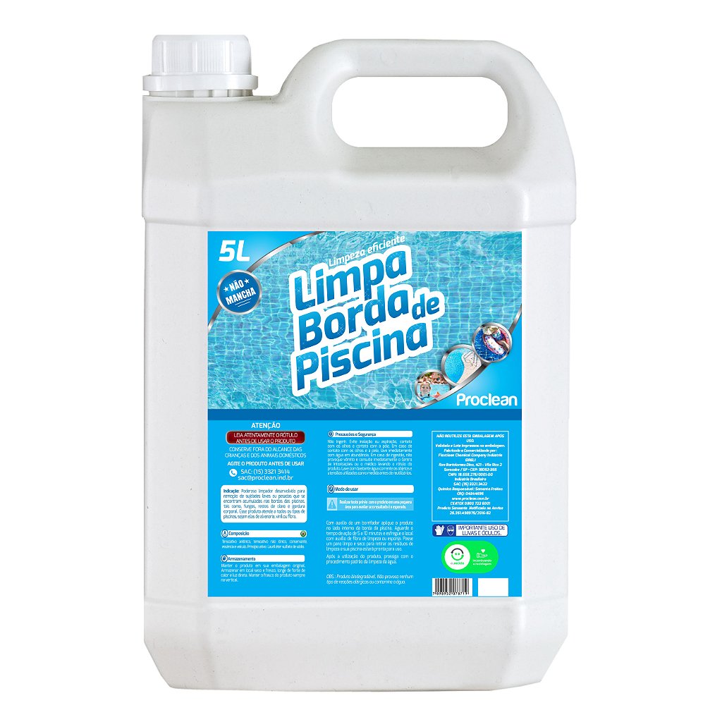 LIMPA BORDA DE PISCINA 5L