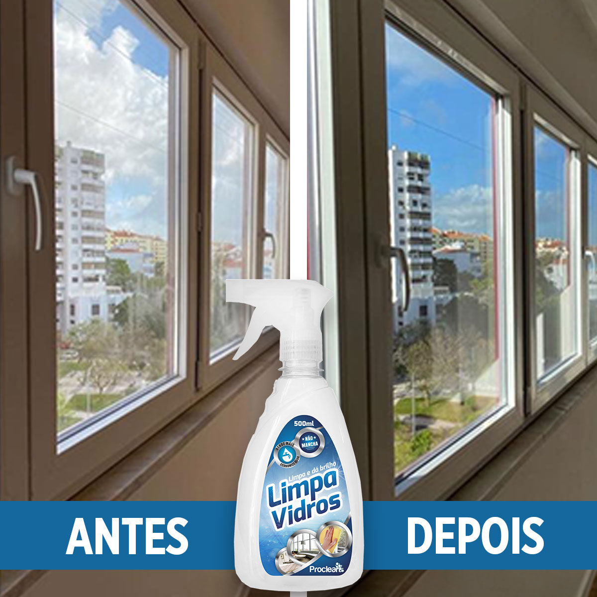 LIMPA VIDROS 500ML LIMPA FACIL