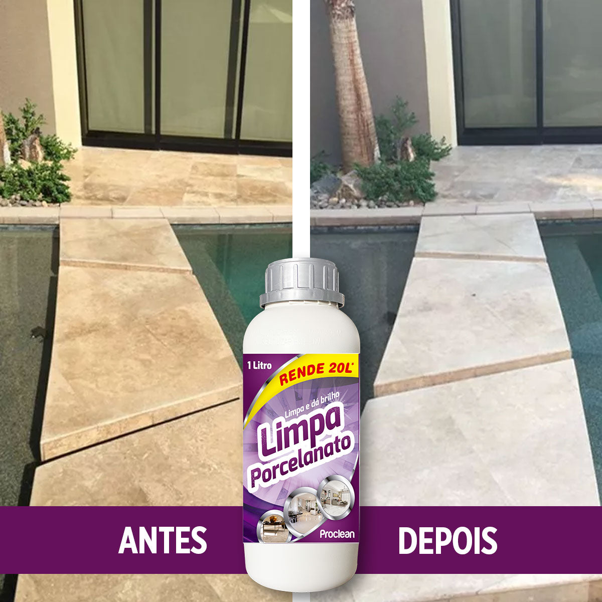 LIMPA PORCELANATO 1L TODOS OS PORCELANATOS