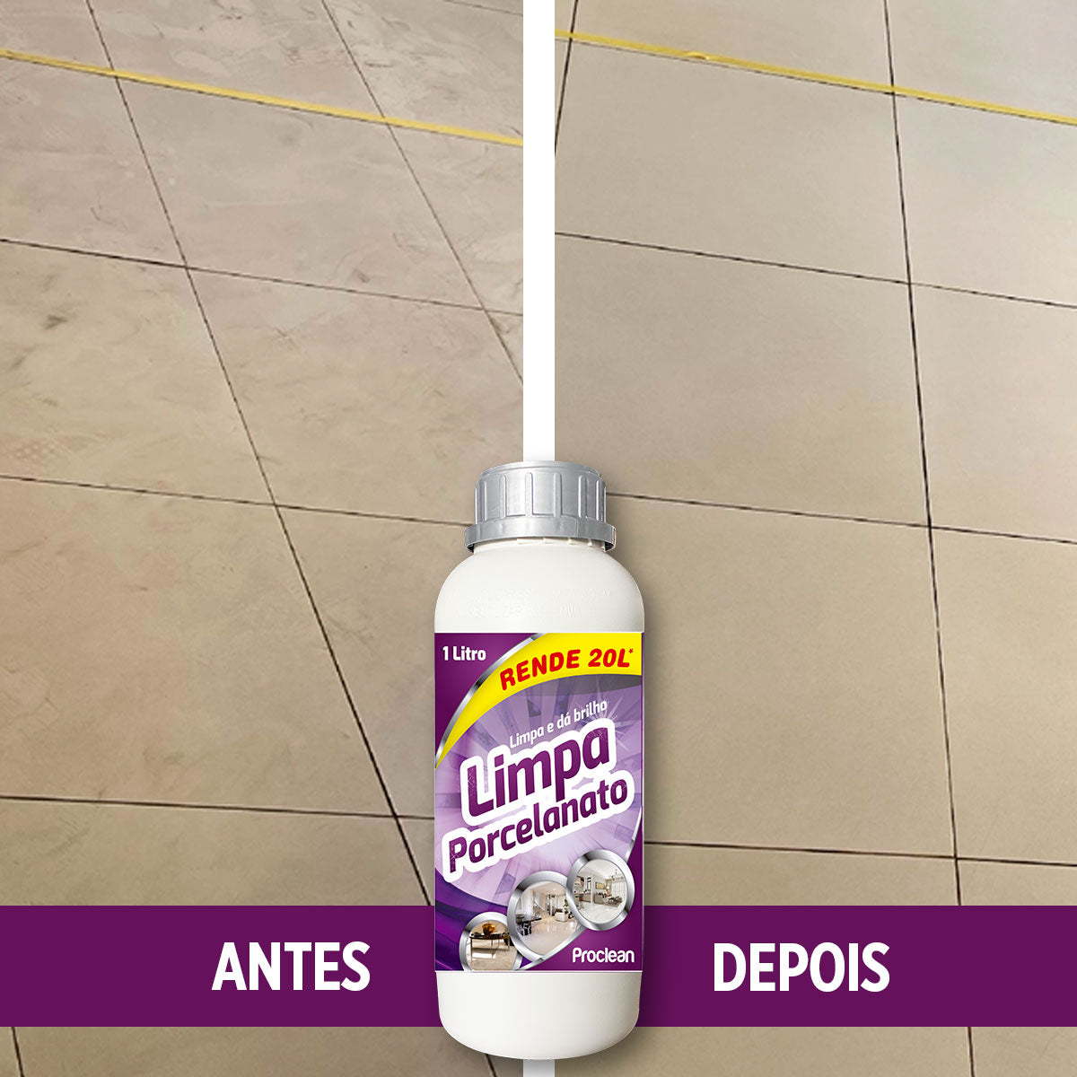 LIMPA PORCELANATO 1L TODOS OS PORCELANATOS