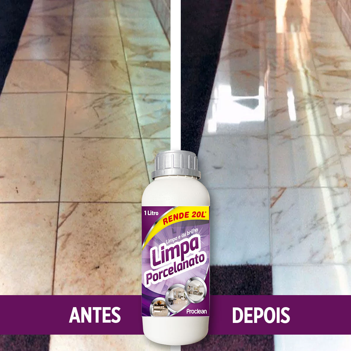 LIMPA PORCELANATO 1L TODOS OS PORCELANATOS