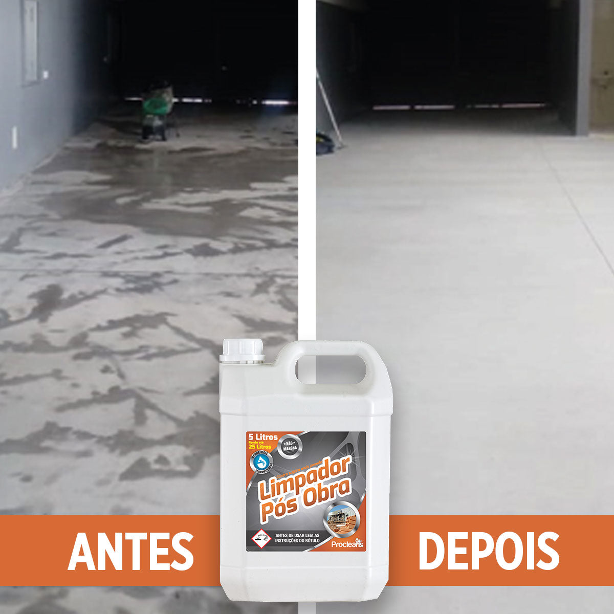 LIMPADOR PÓS OBRA 5L