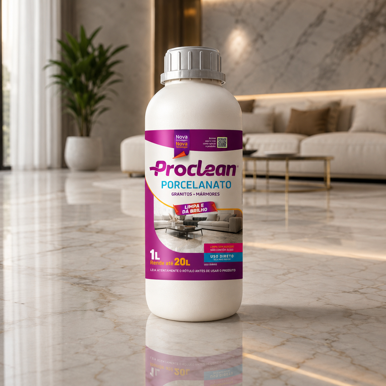Limpa Porcelanato 1L