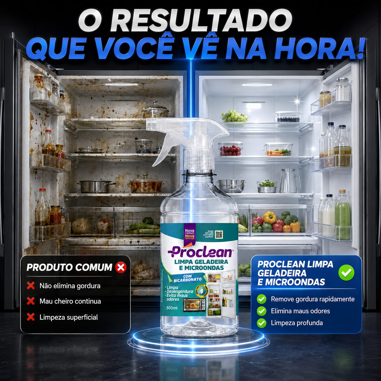 Limpa Geladeira 500ml
