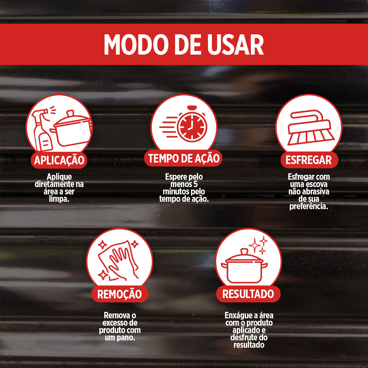 POLIDOR PARA INOX 300 ML