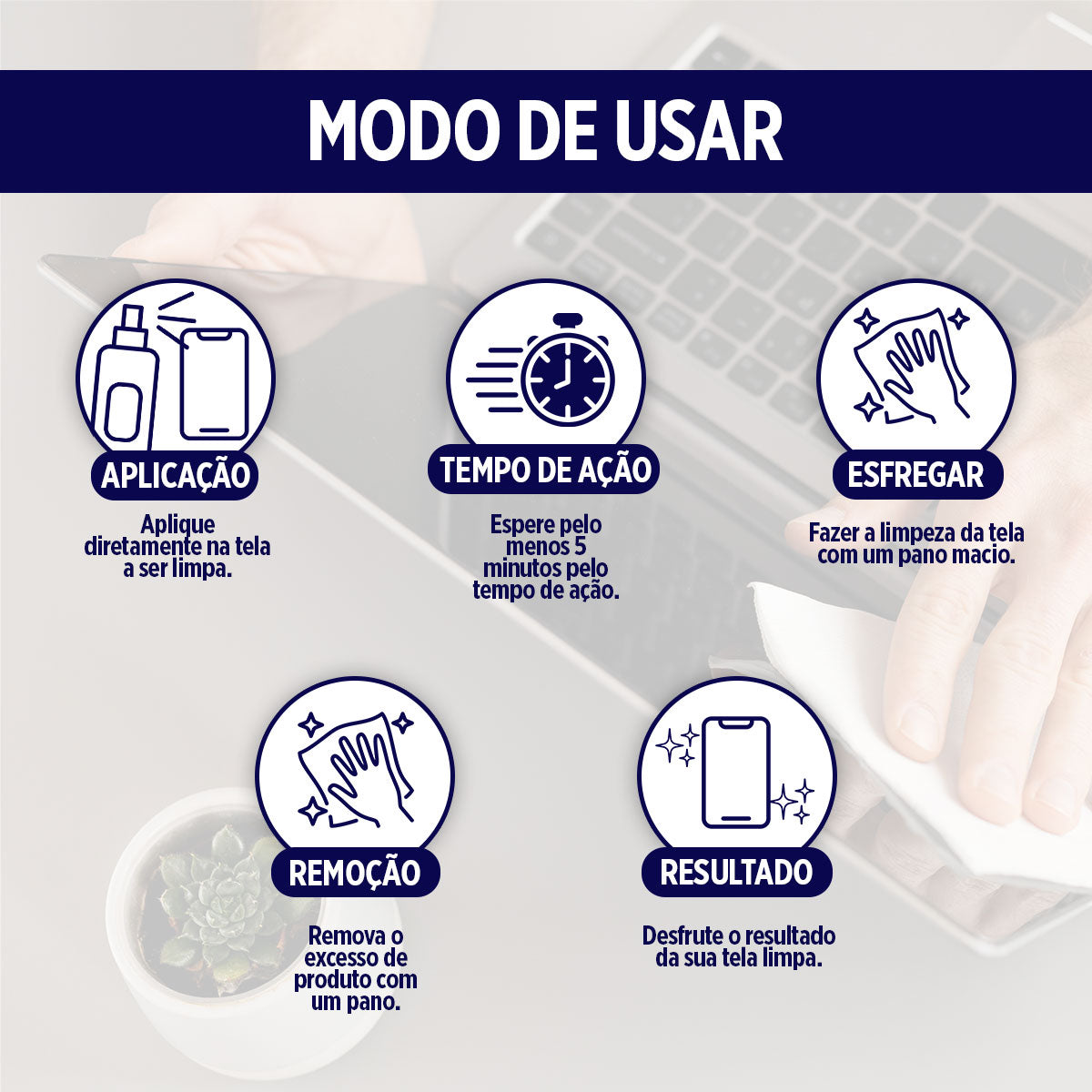 LIMPA TELA 120 ML SEM ESFORÇO