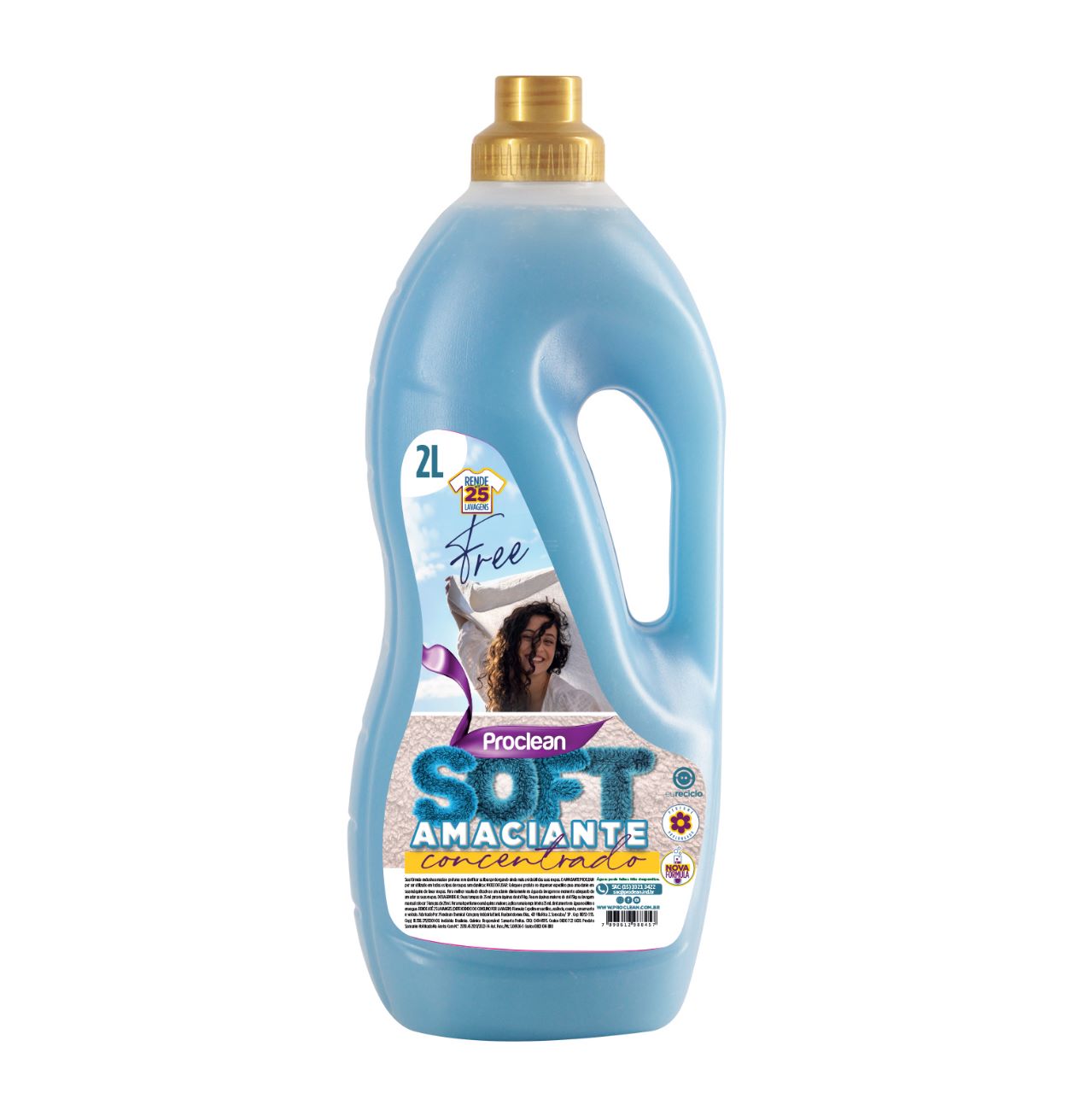 AMACIANTE PROCLEAN FREE 2L CONCENTRADO