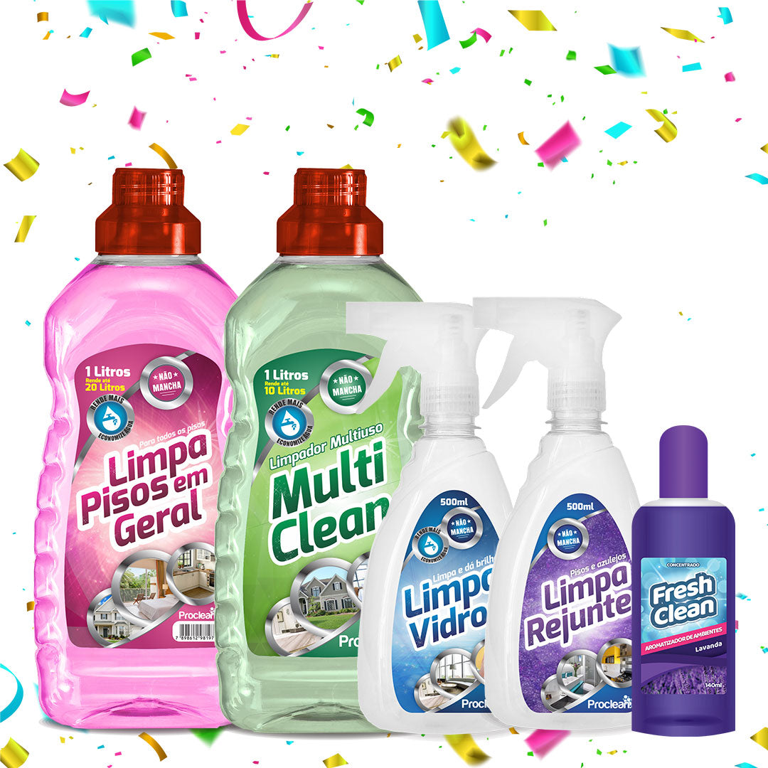 Kit Casa Limpa Proclean