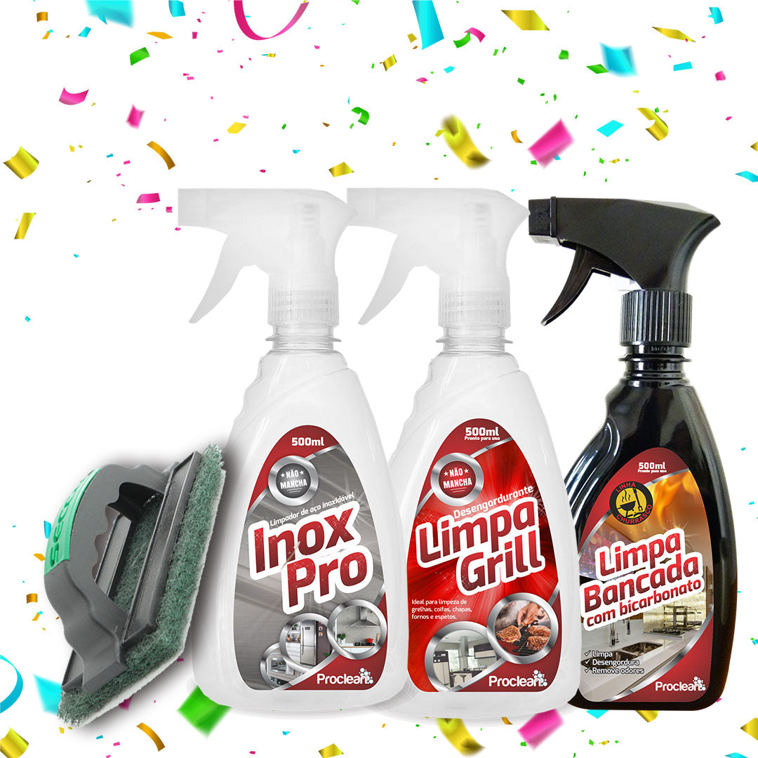 Kit Churrasco Proclean