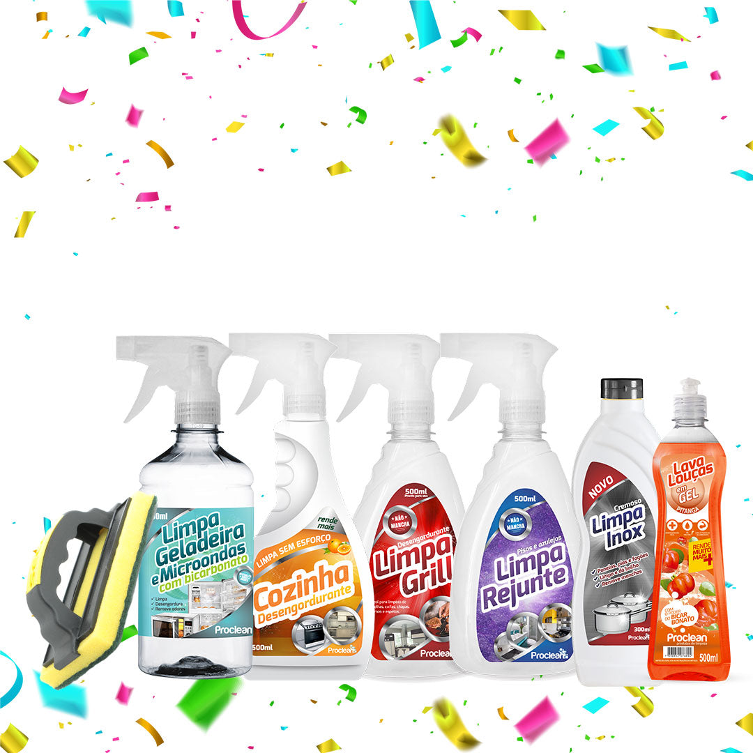 Kit Cozinha Proclean