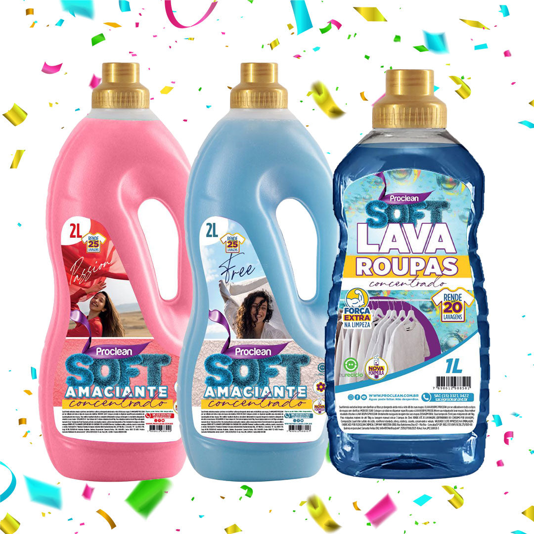 Kit Lavanderia Proclean
