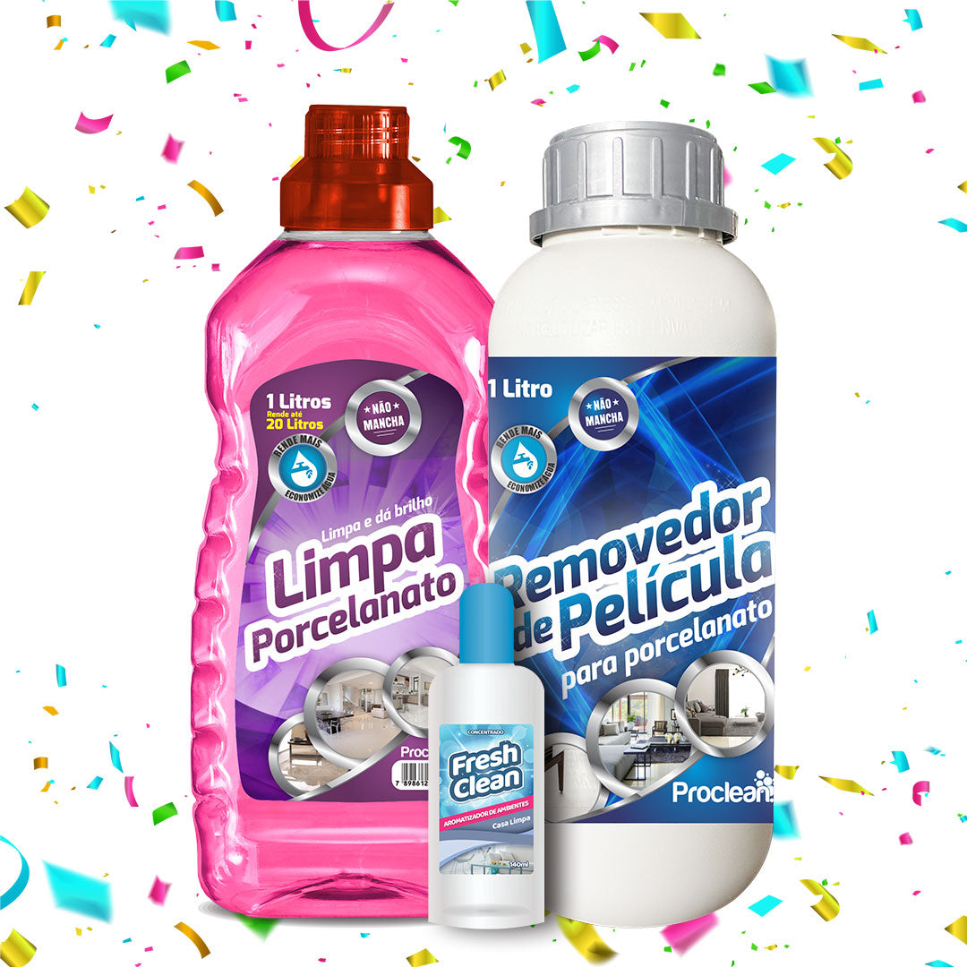 Kit Porcelanato Proclean