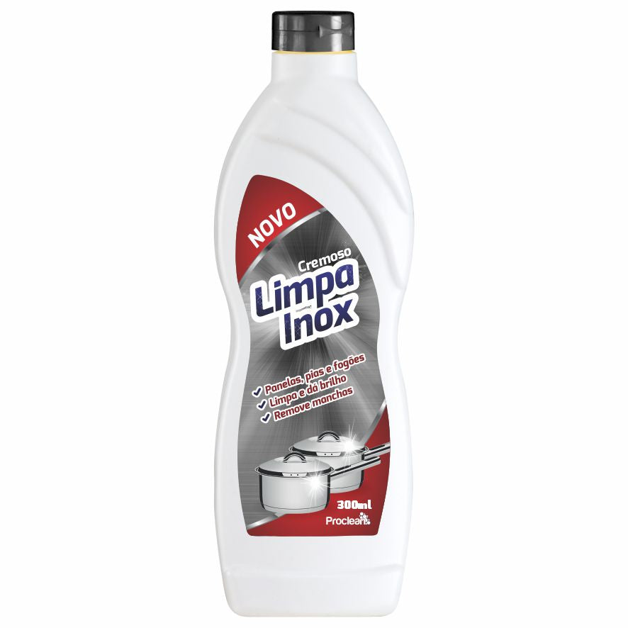 LIMPA INOX CREMOSO 300 ML