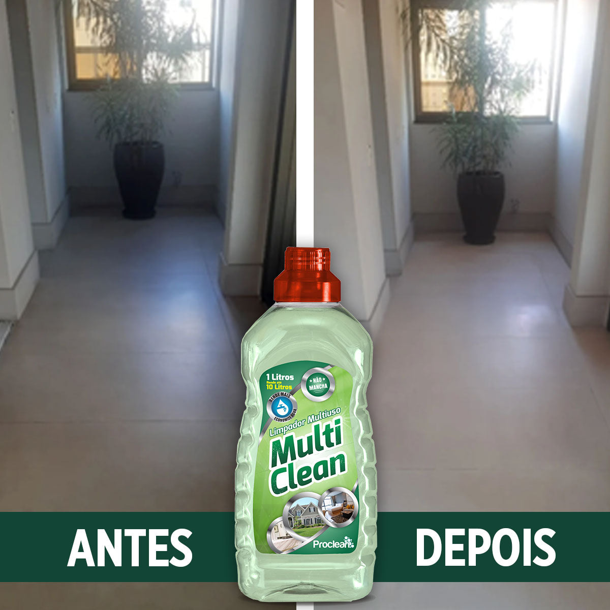 MULTICLEAN LIMPADOR FLOTADOR 1L