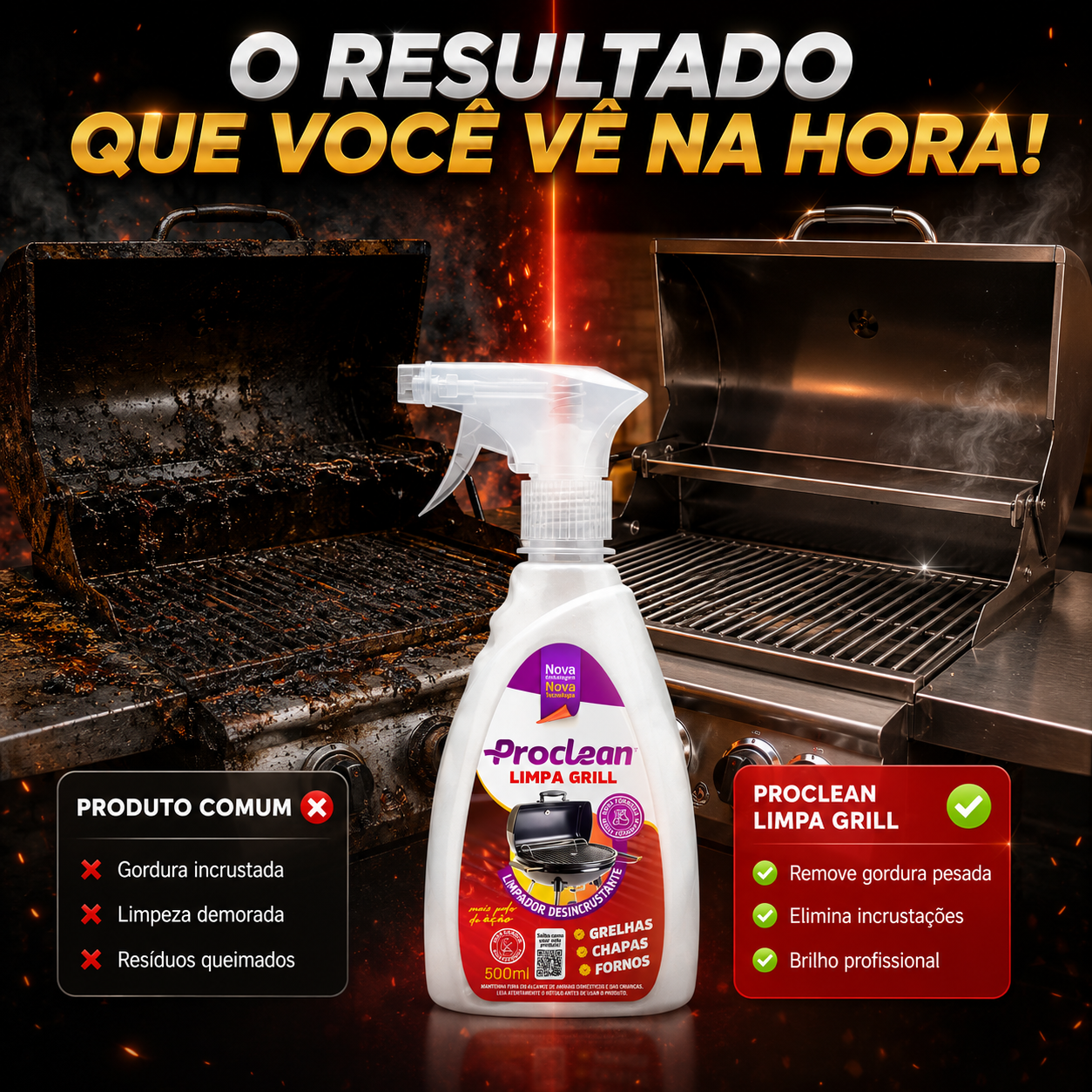 Limpa Grill 500ml