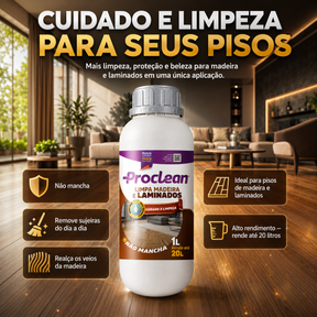 Limpa Madeira e Laminados 1L