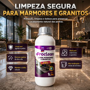 Limpa Mármore e Granito 1L