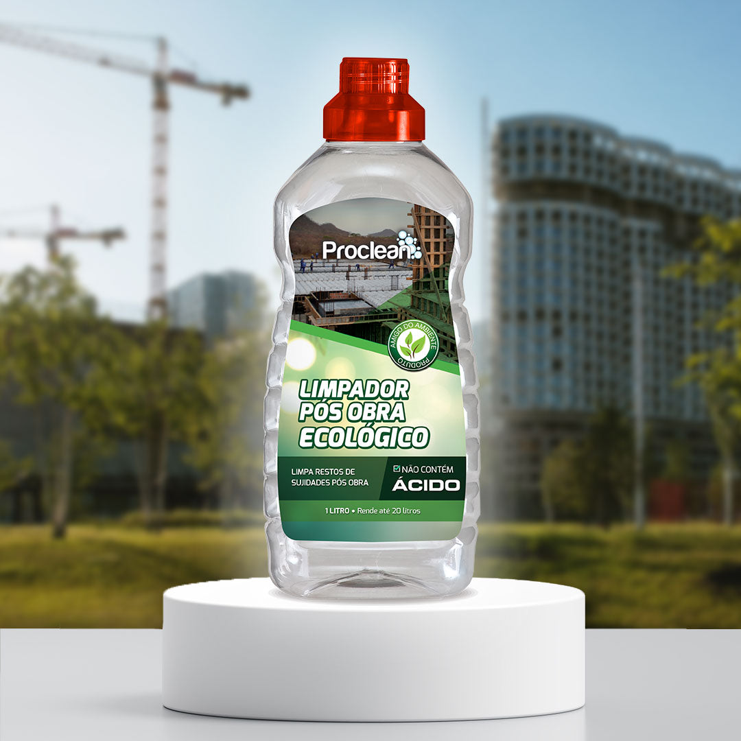 LIMPADOR PÓS  OBRA ECOLÓGICO  1L