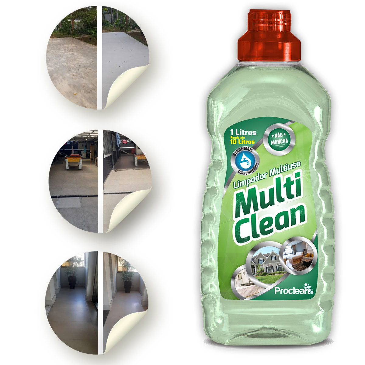 MULTICLEAN LIMPADOR FLOTADOR 1L