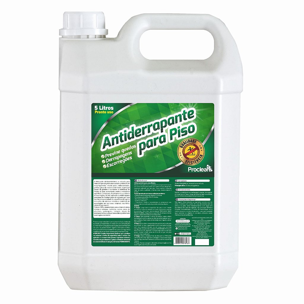 PROCLEAN ANTIDERRAPANTE 5L