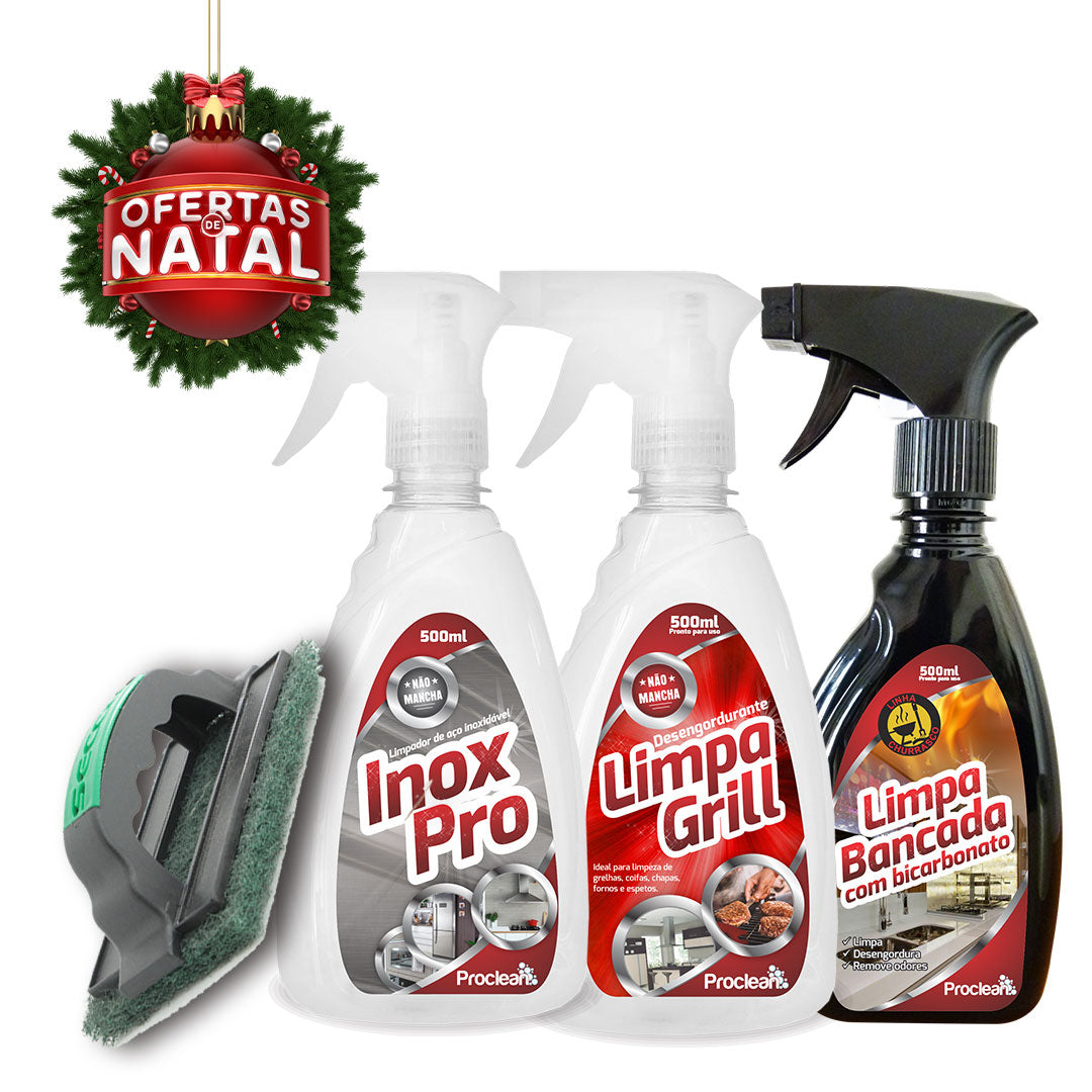 Kit churrasco Proclean